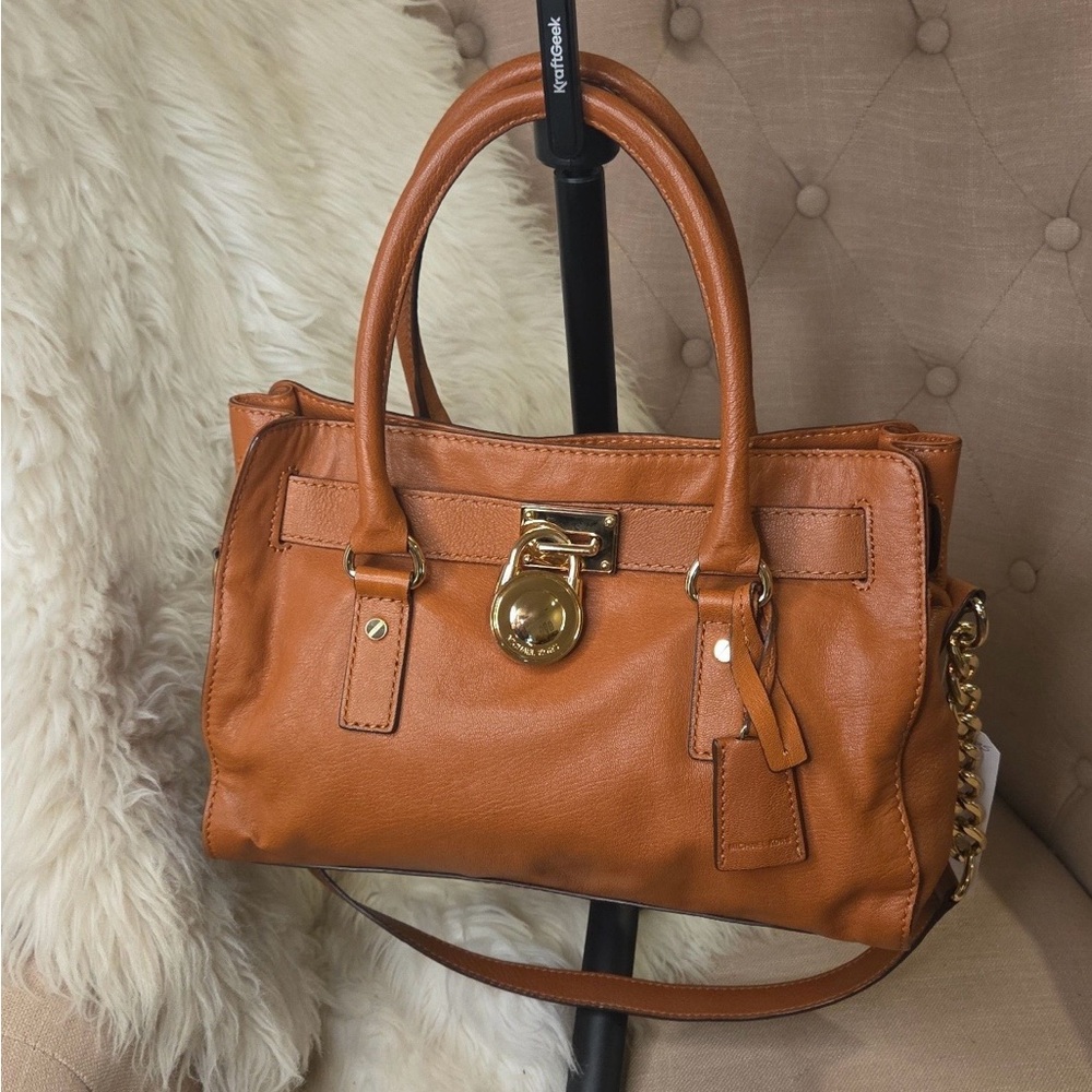 Michael Kors Tan Leather Handbag
